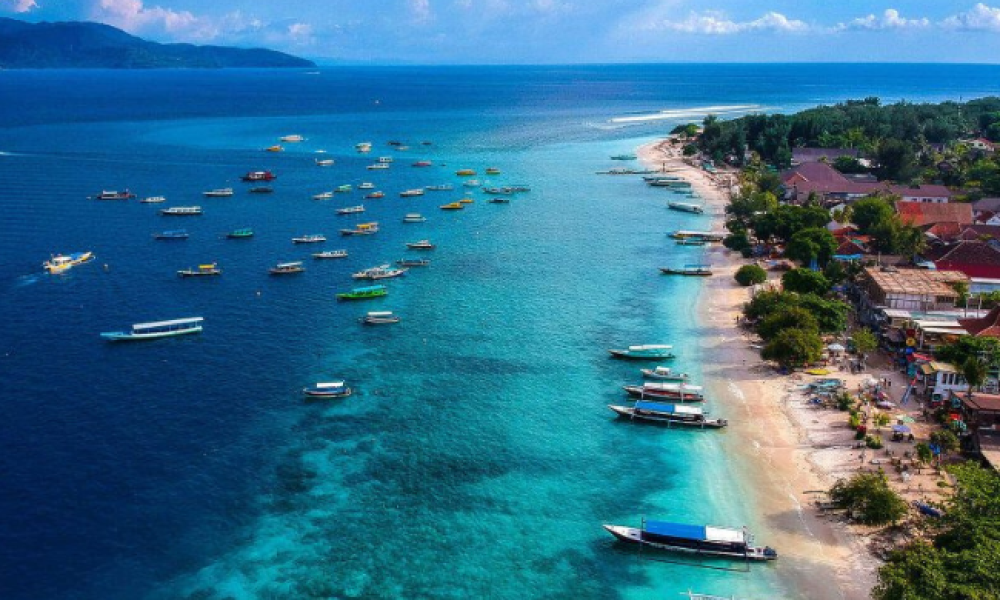 Gili Air Tropical Island Gili Air coral reef, tropical island