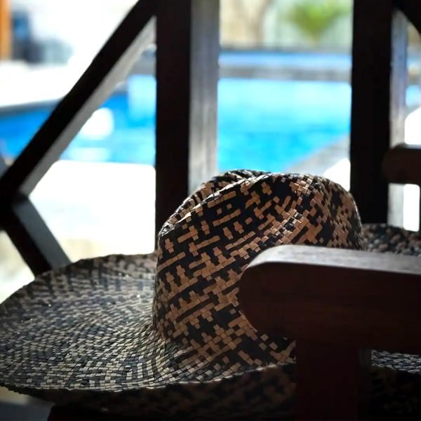 Swimmingpool and hat at Hakuna Matata