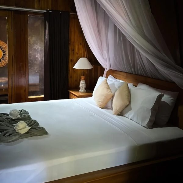 Double bedroom at Hakuna Matata Hotel Gili Air